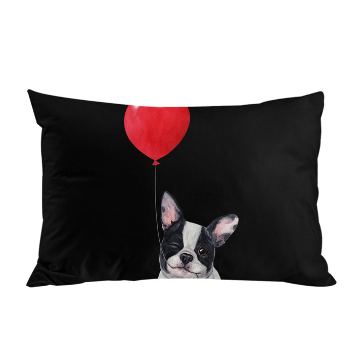 Adorable Loving French Bulldog Puppy Pillow Cases
