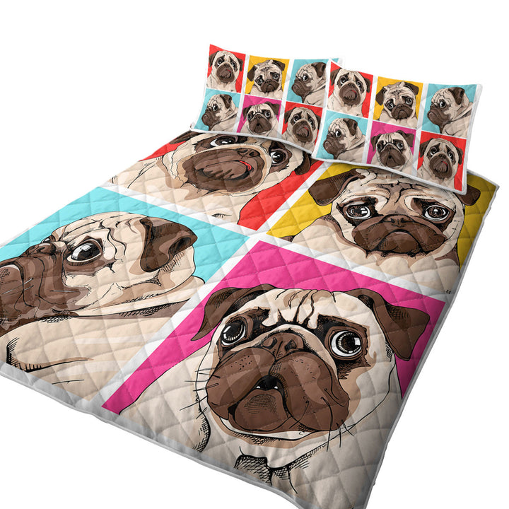 Adorable Pug Quilts