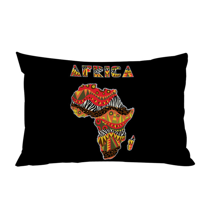 Africa Patterns The African Continent Pillowcase