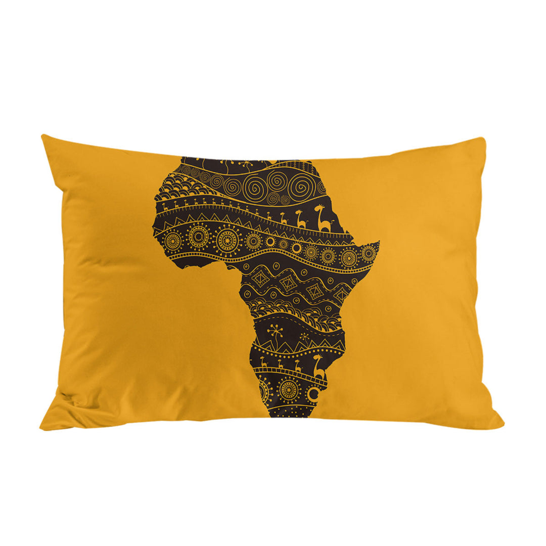 Africa Silhouette Pillow Cases
