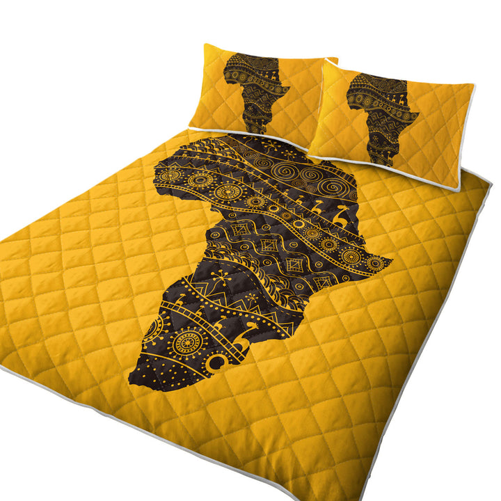 Africa Silhouette Summer Quilt