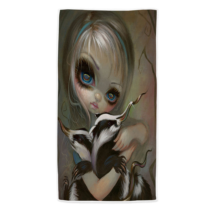 Alice and the Slithy Toves Pool Towels