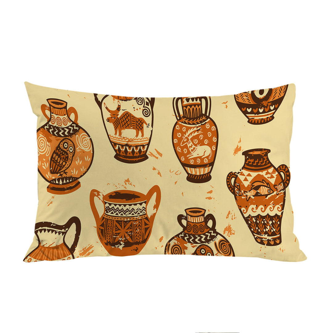 Ancient Urns Pillow Cases