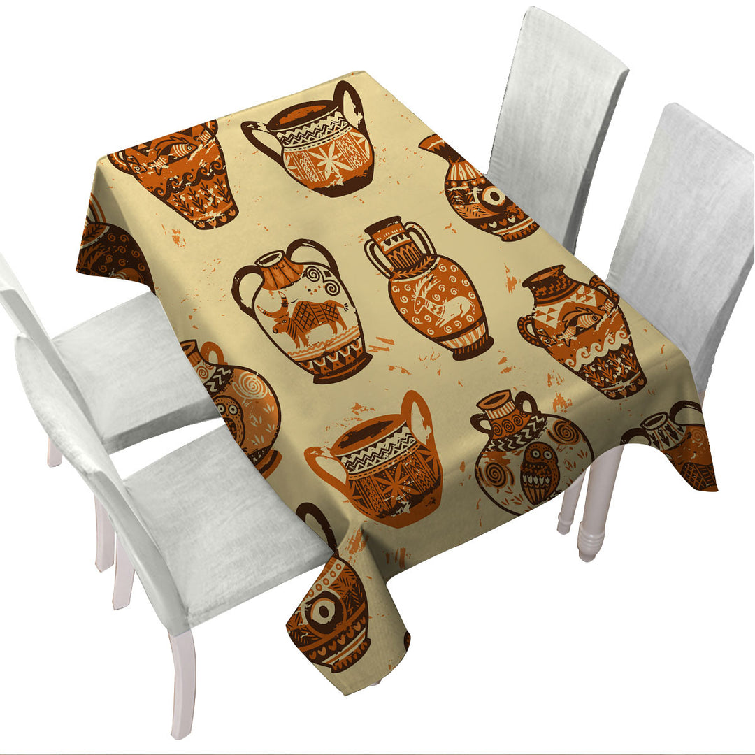Ancient Urns Tablecloths