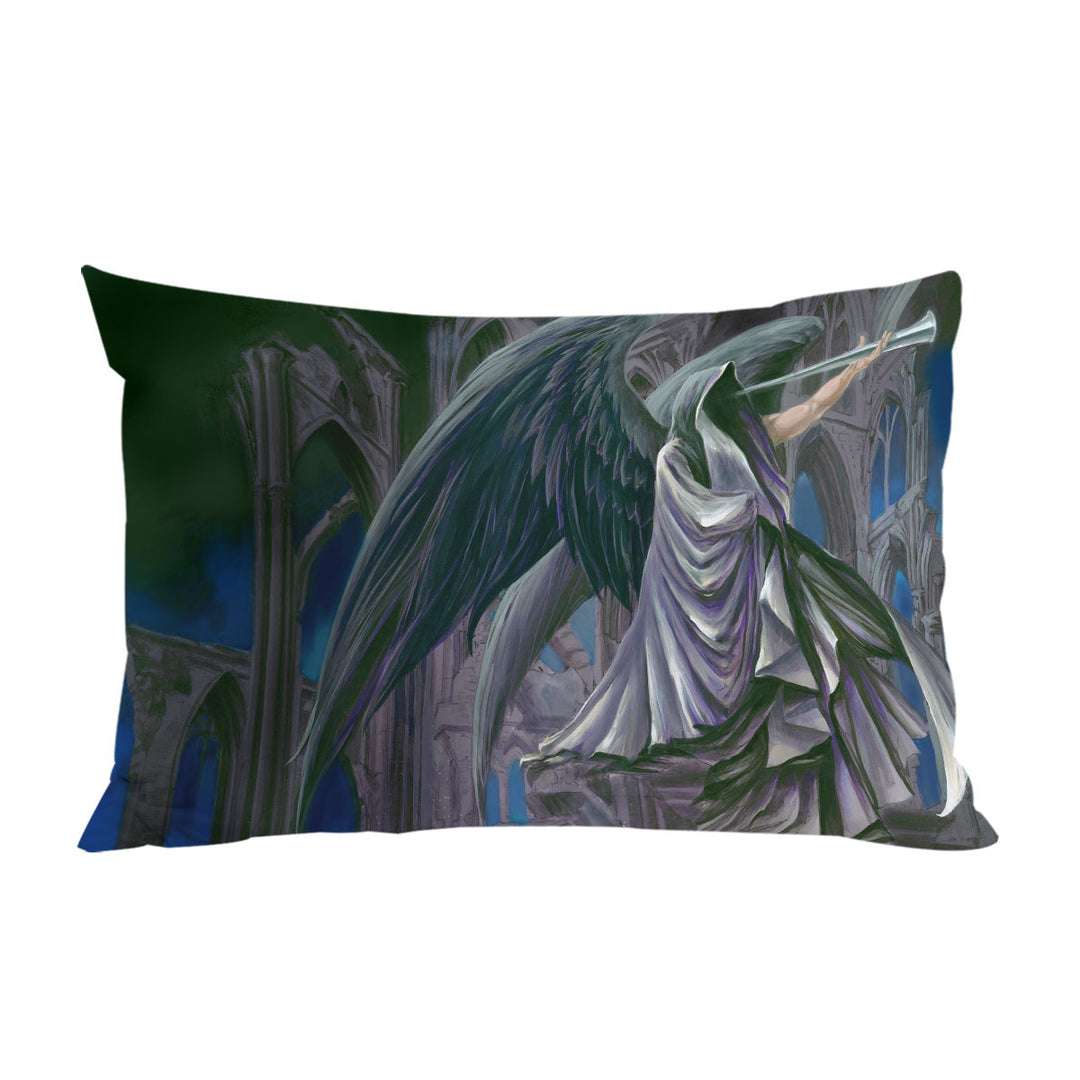 Armageddon Angel of Death Dark Art Drawing Pillowcase