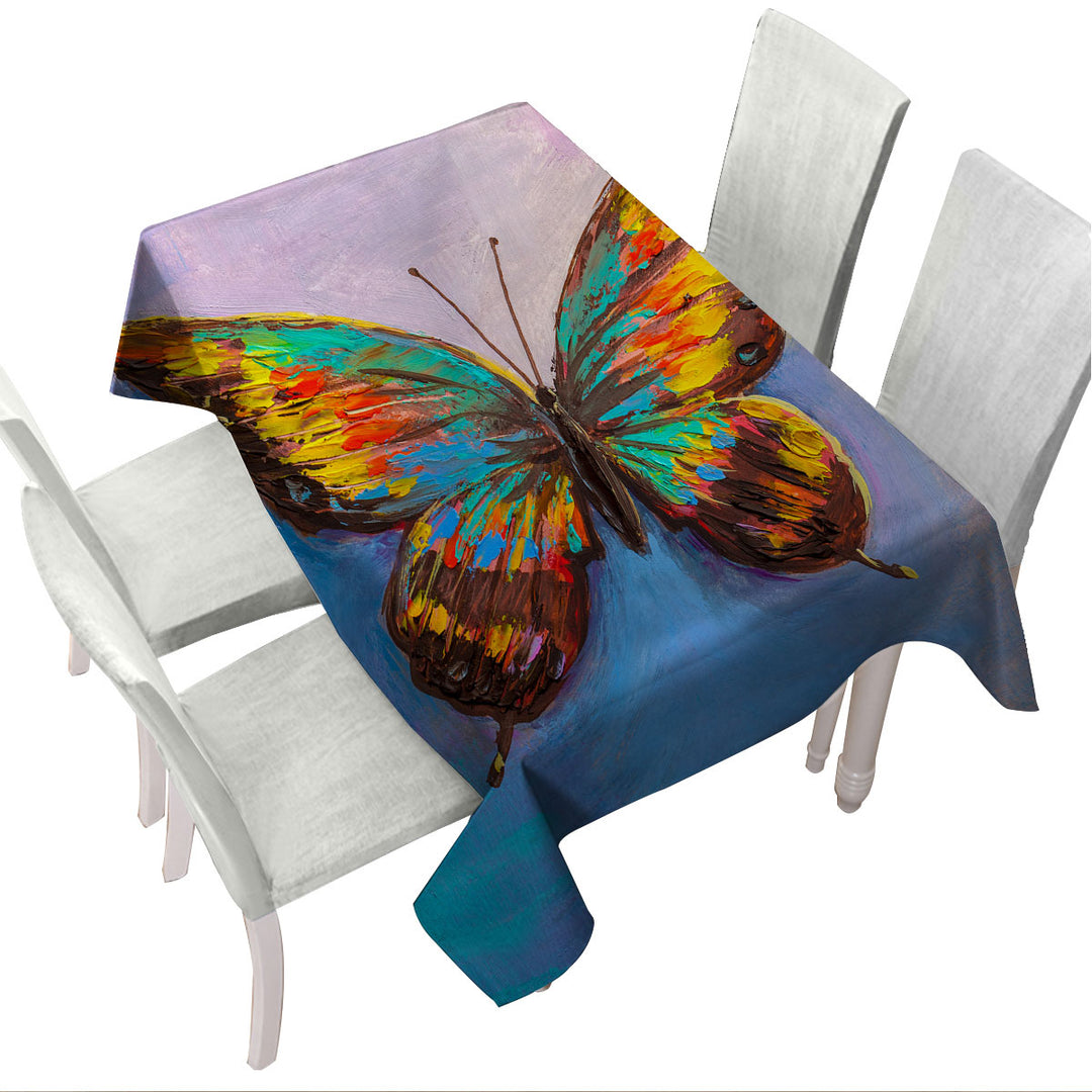 Art Painted Butterfly Tablecloths