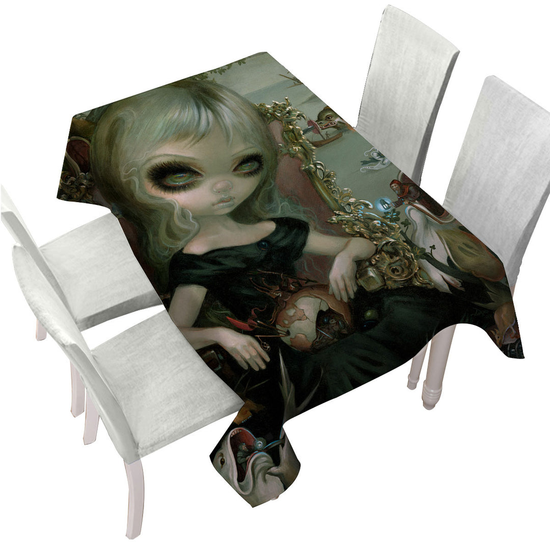 Art Painting Bosch Princess Tablecloths