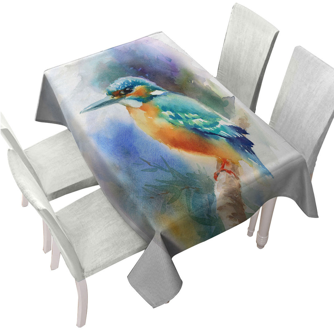 Art Painting Hummingbird Custom tablecloths