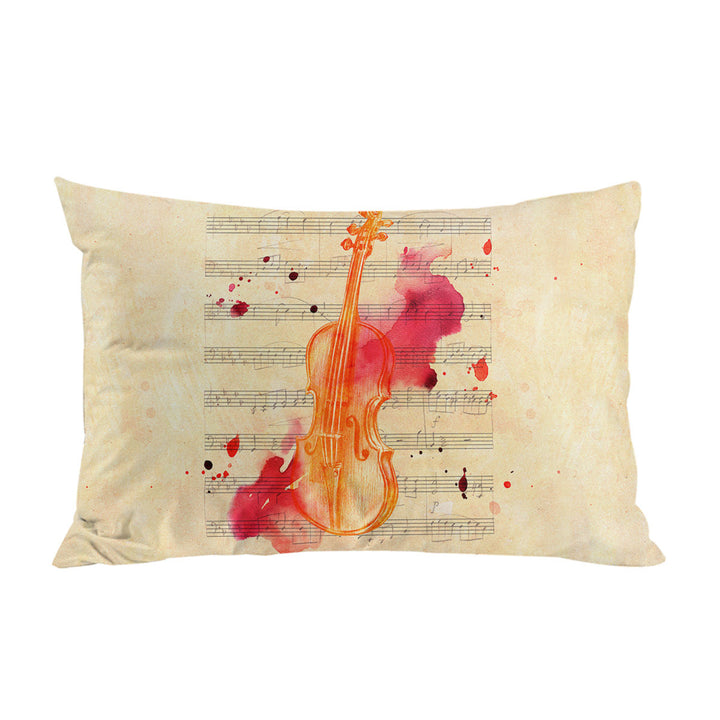 Artistic Bloody Violin Pillow Cases