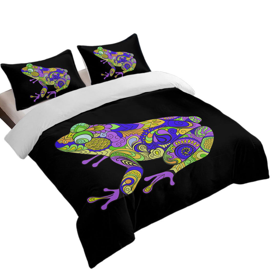 Artistic Frog Duvet Covers