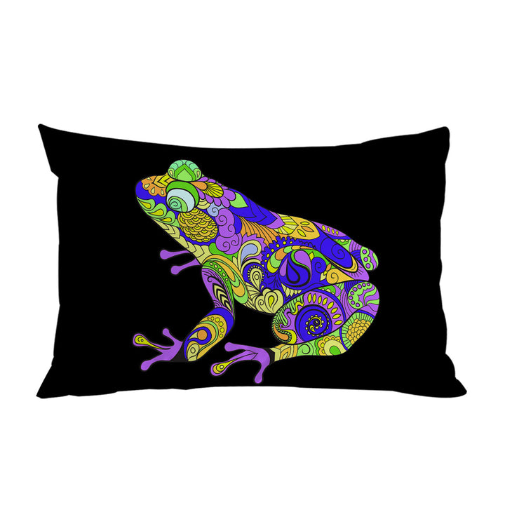 Artistic Frog Pillow Cases