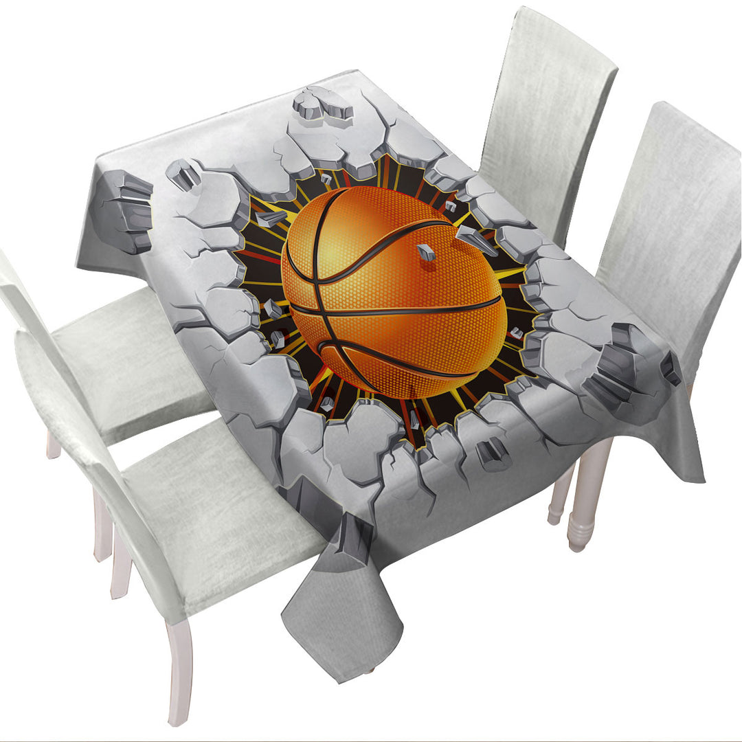 Basketball Tablecloth