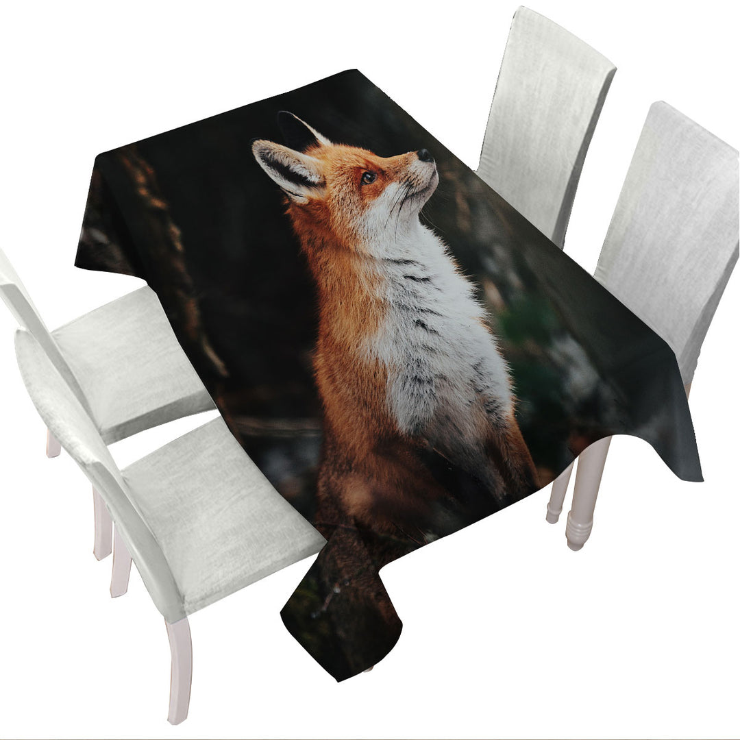Beautiful Fox Tablecloth