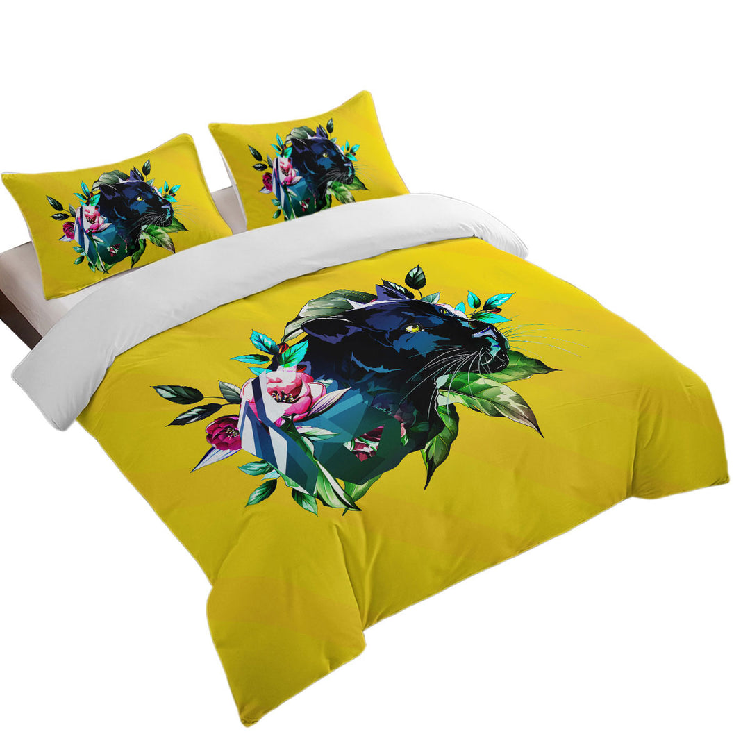 Bed Covers with Tropical Vibes Panther