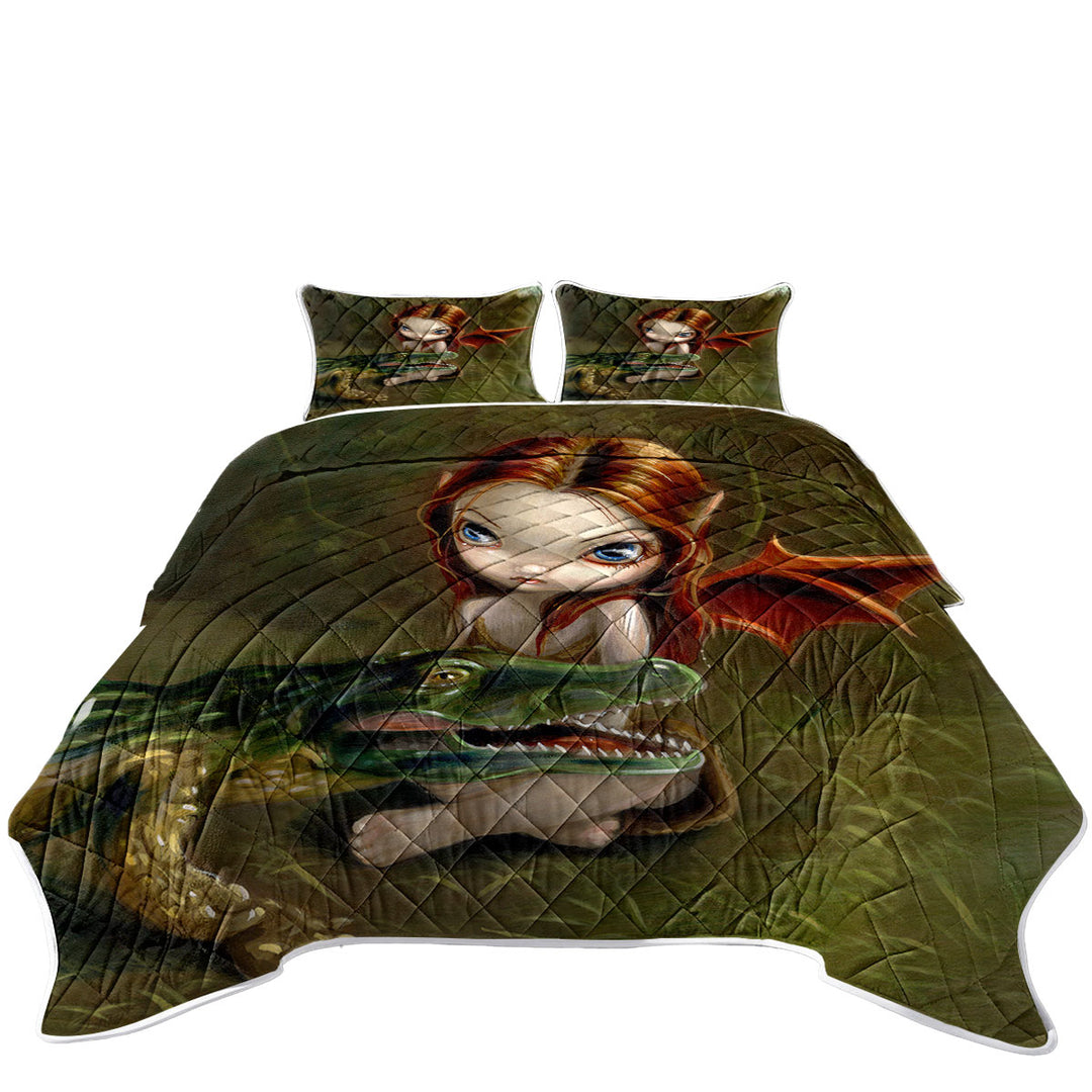 Befriending an Alligator Swamp Fairy Quilt stores near me