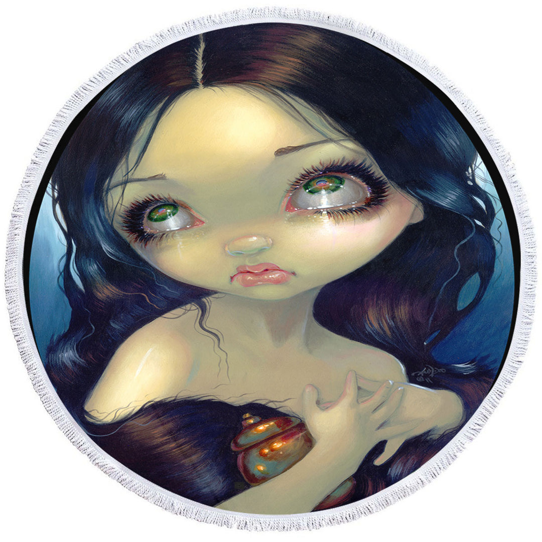 Best Beach Towels with Fine Art Penitent Magdalene a Dramatic Portrait