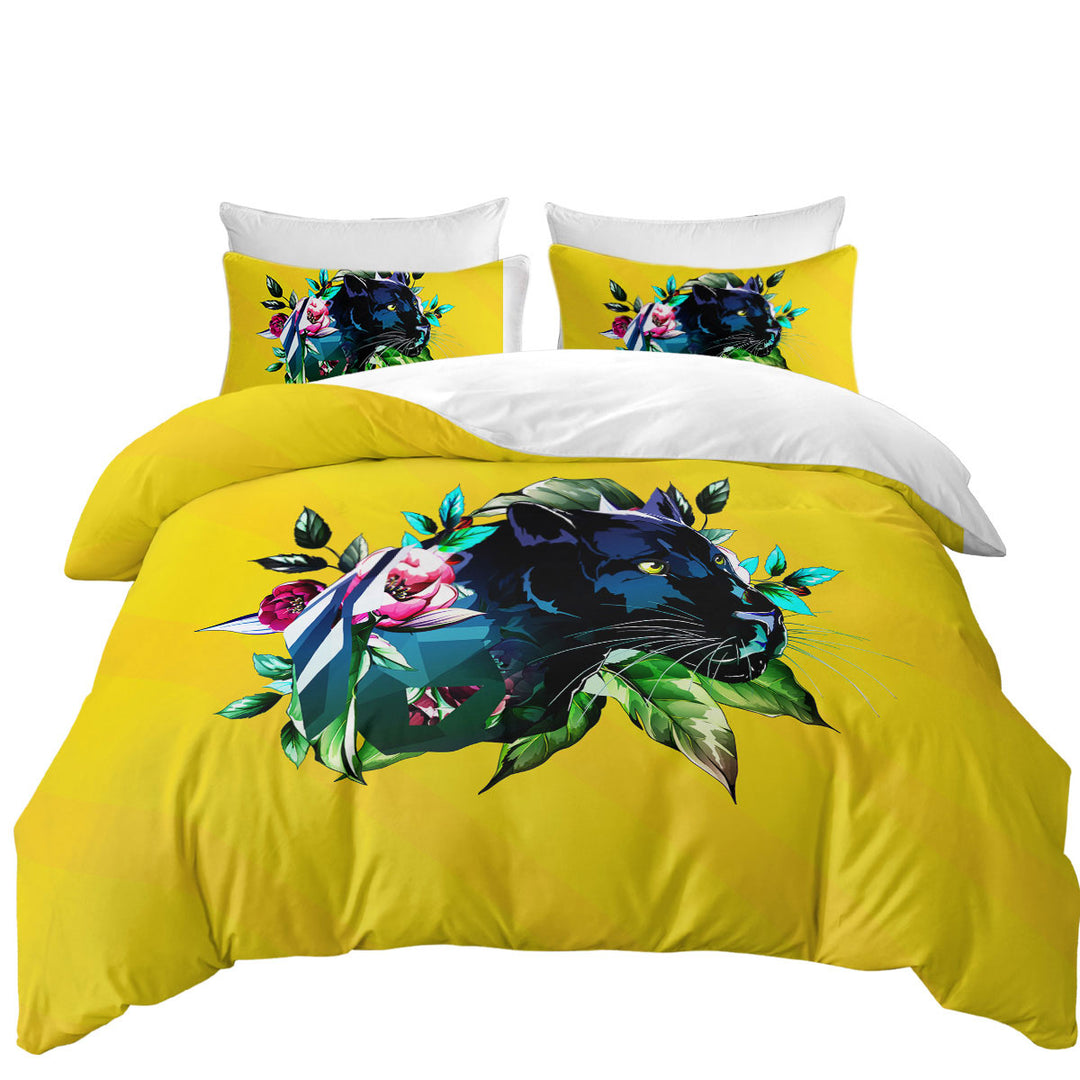 Best Duvet Covers with Tropical Vibes Panther