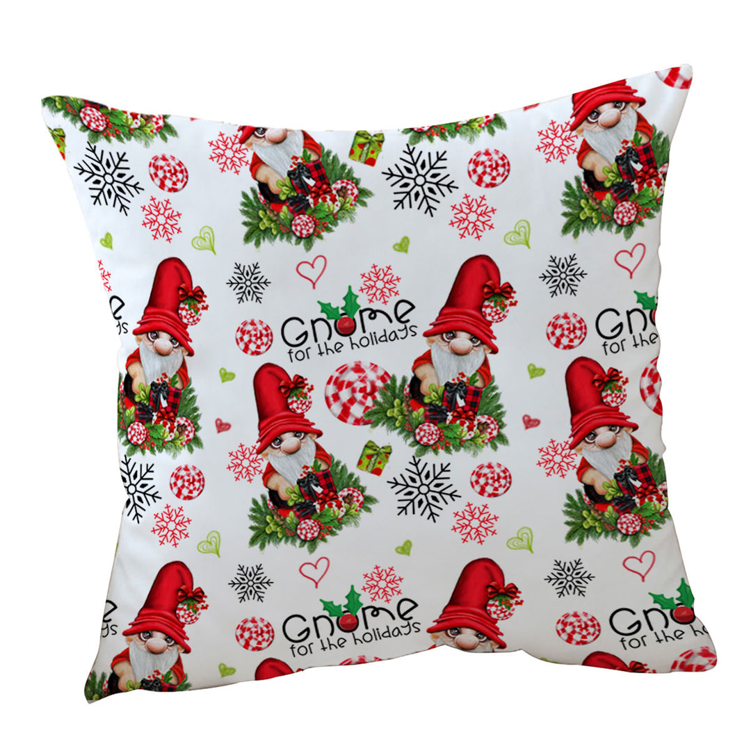 Best Throw Pillows for Christmas Gnome for the Holidays Pattern