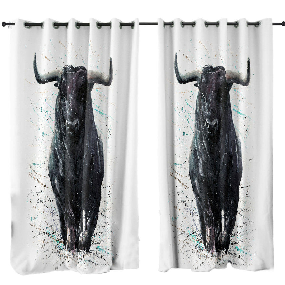 Black Bull Drapes