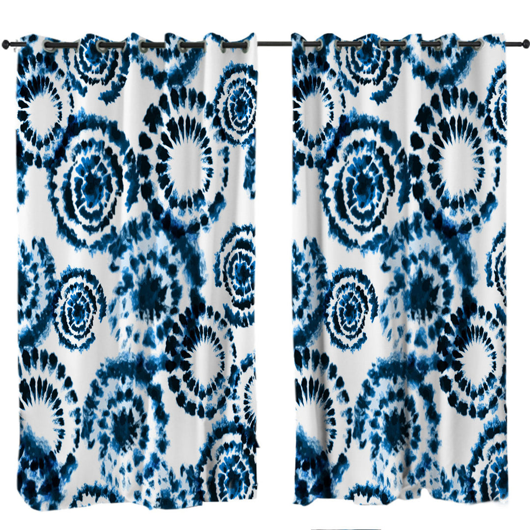 Blue Dye Drapes