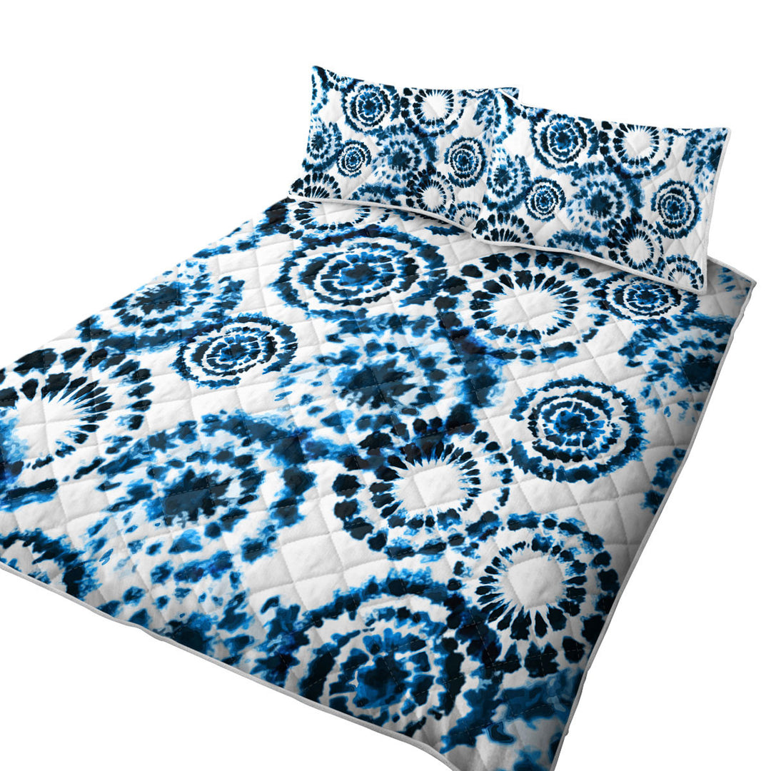 Blue Dye Summer Quilt