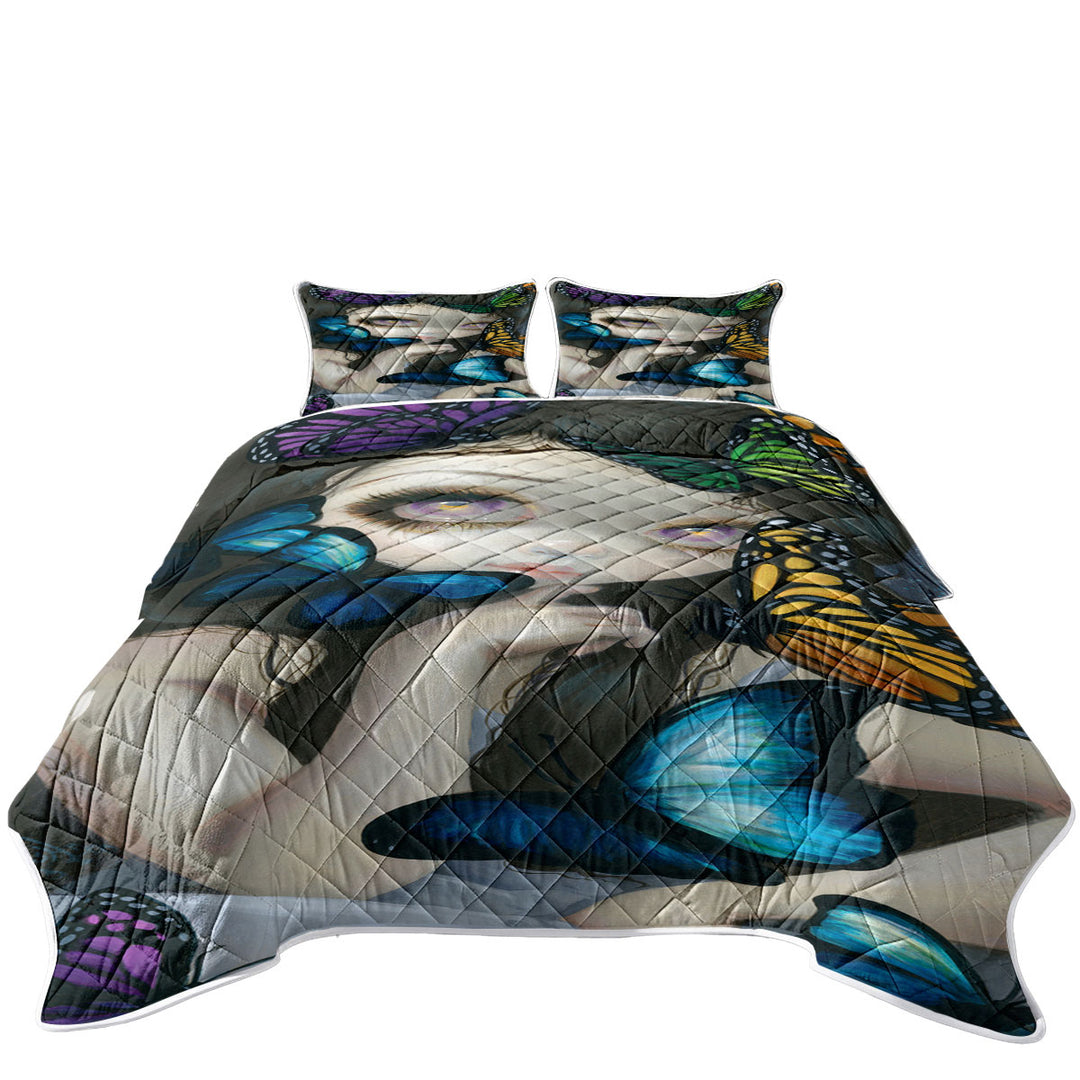 Butterfly Girl a Confusion of Wings Quilt
