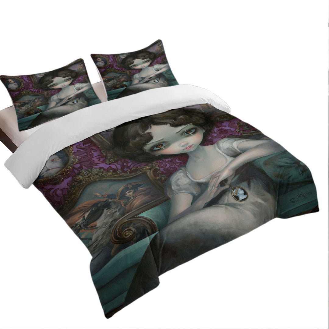 California King Duvet Cover with History Art Napoleon and Josephine