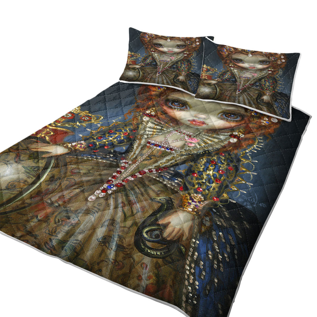 California King Quilt Sets with Renaissance Art Queen Elizabeth the First