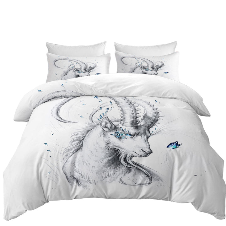 Capricorn Drawing Bed Covers