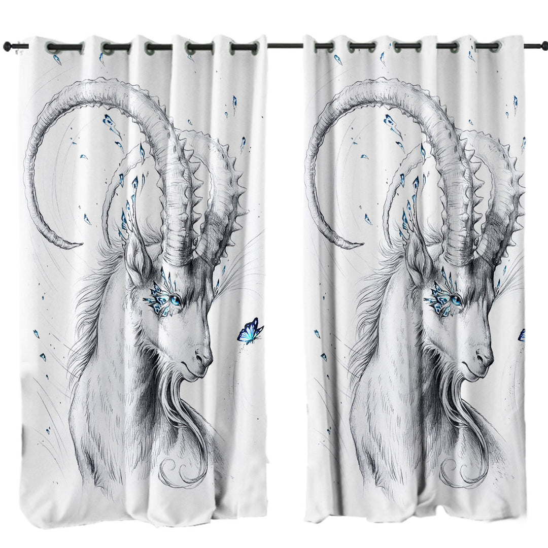 Capricorn Drawing Curtains