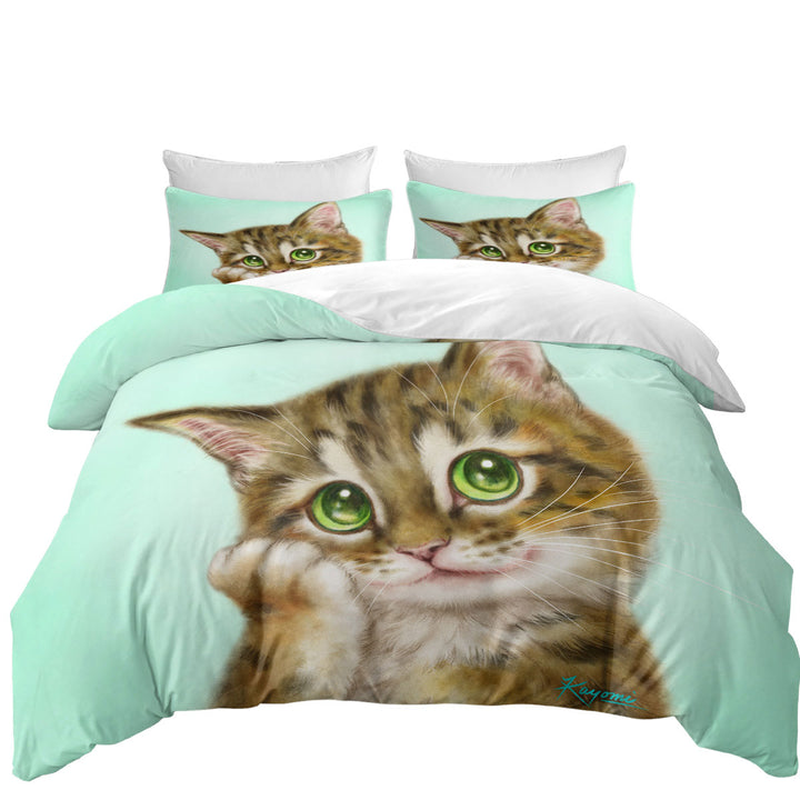 Cats Cute Drawings the Charming Tabby Kitten Donna Covers