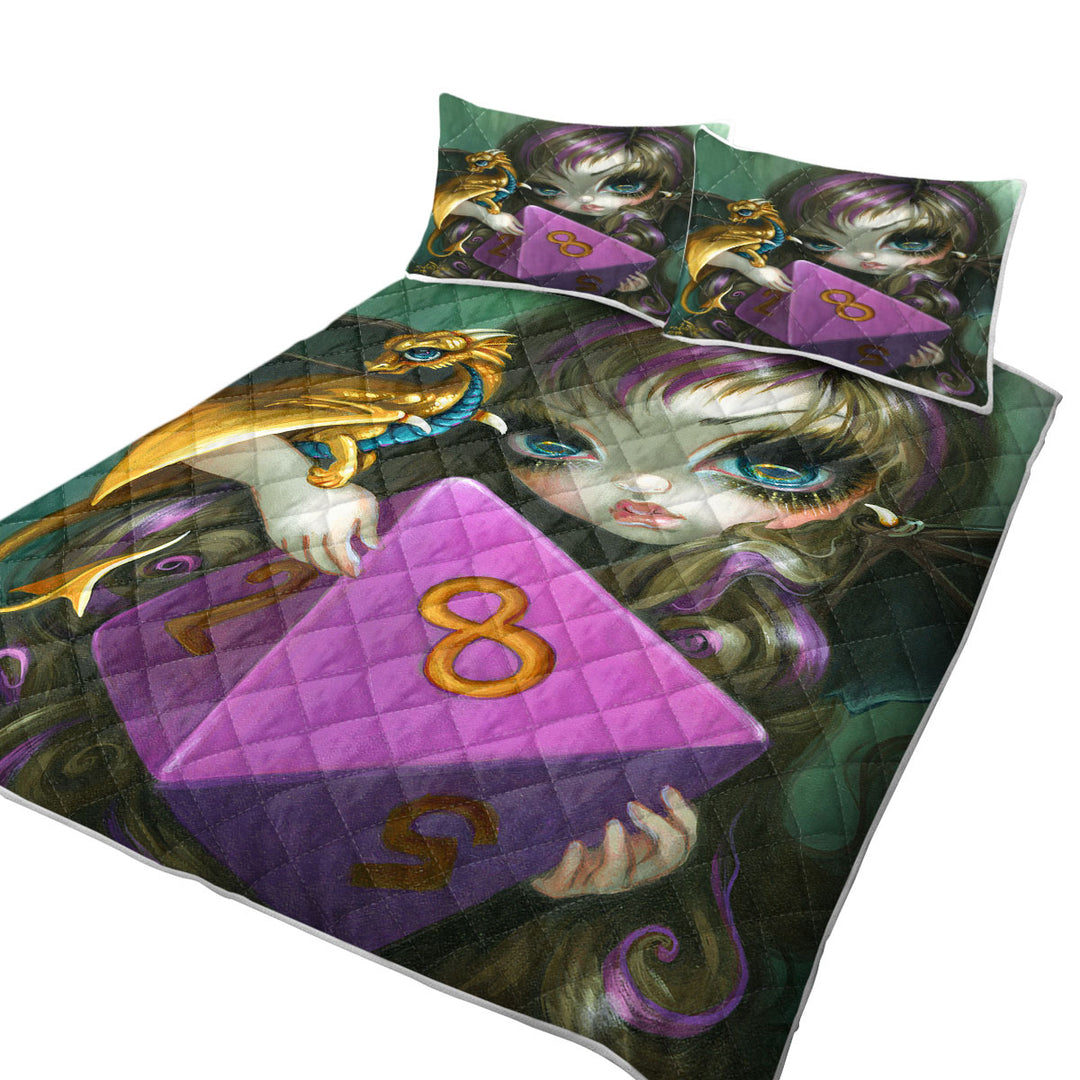Chasing Dragons 8 Sided Dice Fairy Quilts