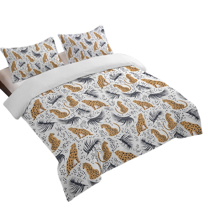 Cheetah Drawings Pattern Good Duvet Covers