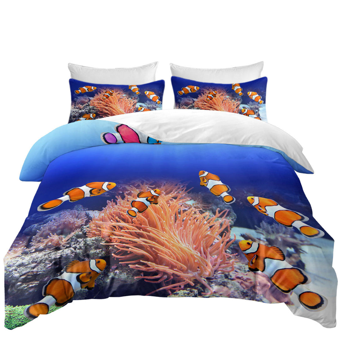 Clownfish Fish Duvet Covers