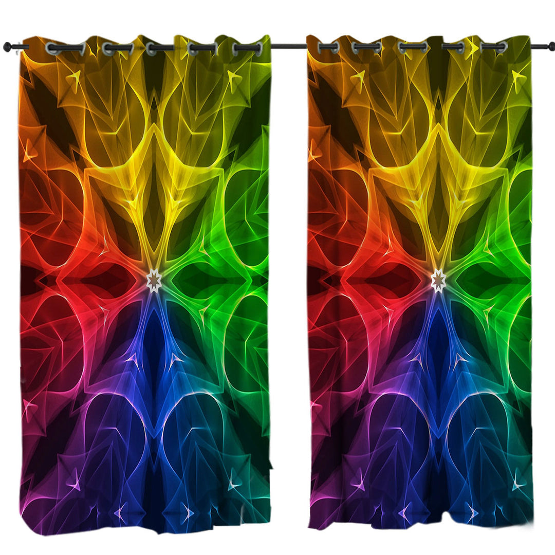 Colorful Illusion Curtain