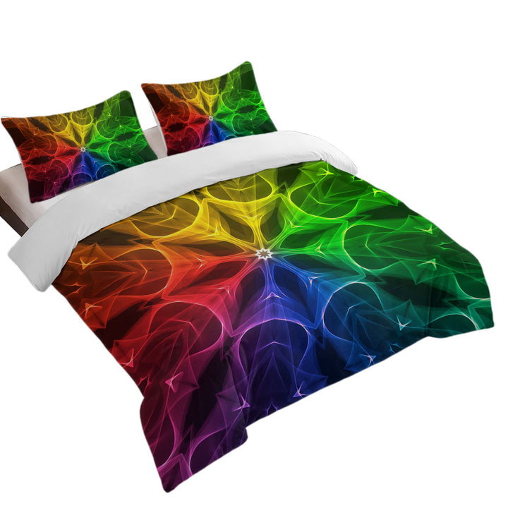 Colorful Illusion Duvet Cover