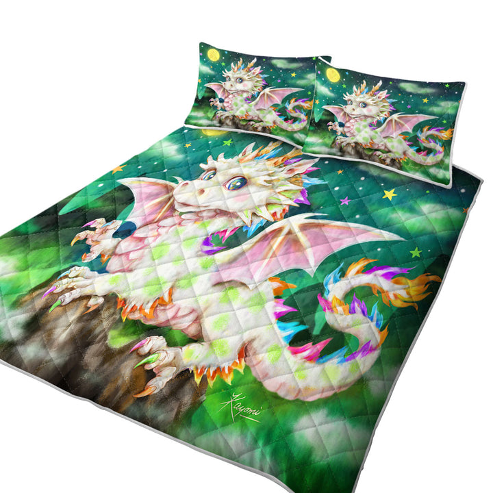 Colorful Stars Moon and Magical Dragon Quilt Shop Near Me