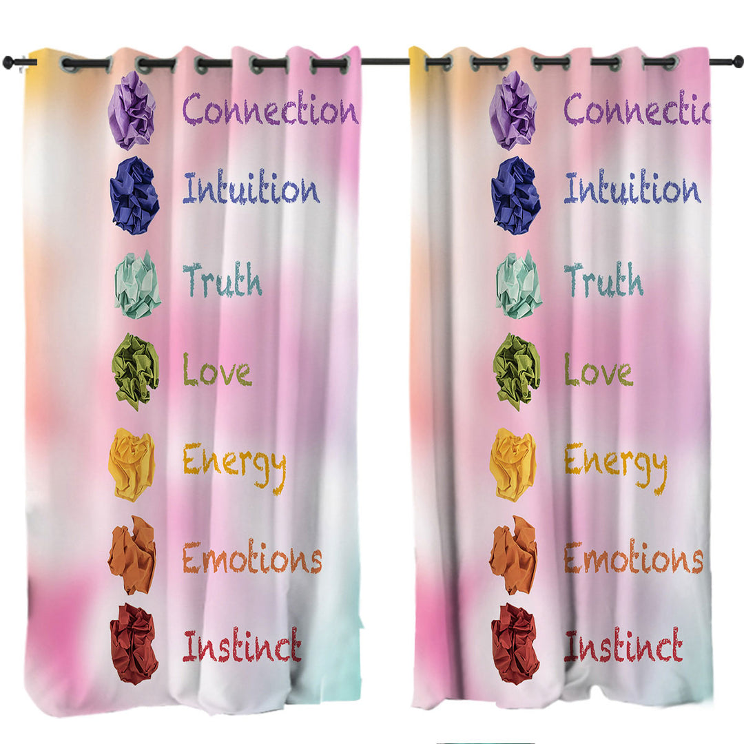 Colors Features Window Curtains