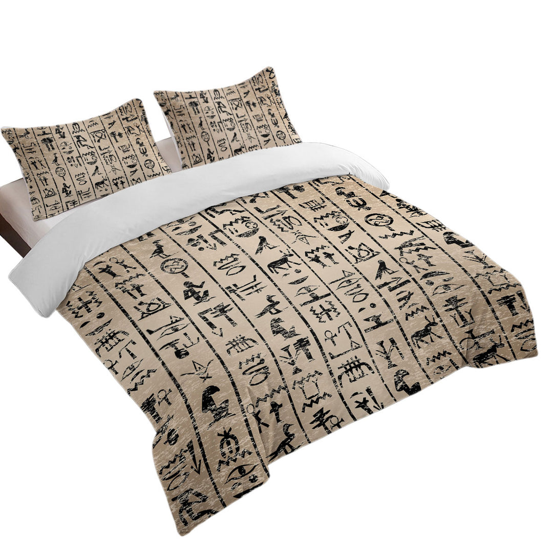 Cool Ancient Symbols Duvet Covers
