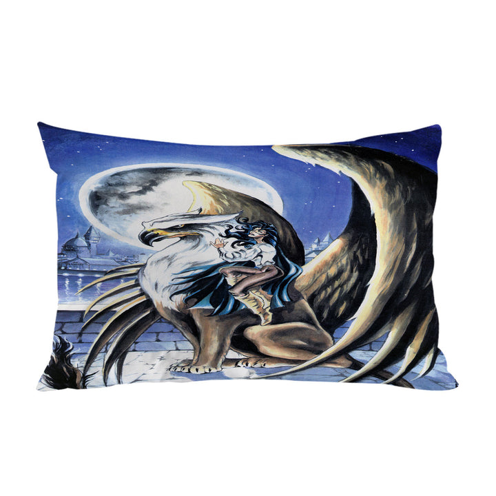 Cool Art Full Moon Watchtower Griffin Pillow Cases