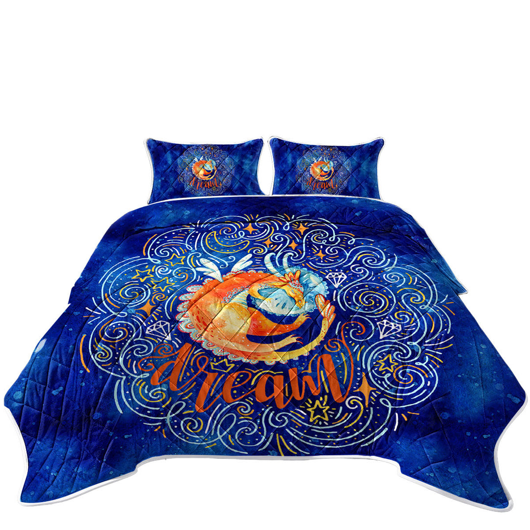 Cool Dreaming Oriental Dragon King Size Bedspreads