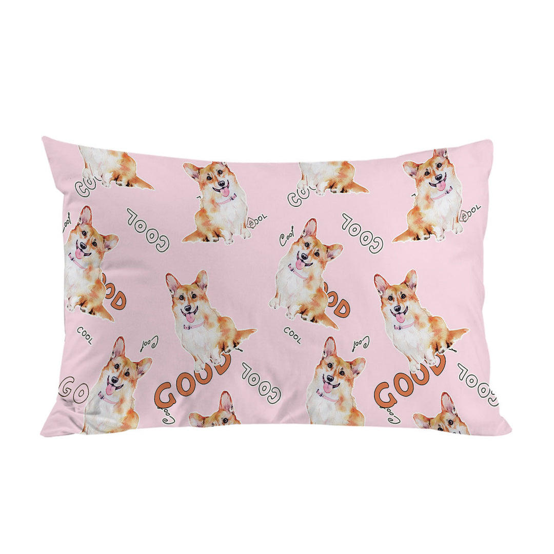 Cool Good Corgi Dog Bed Covers