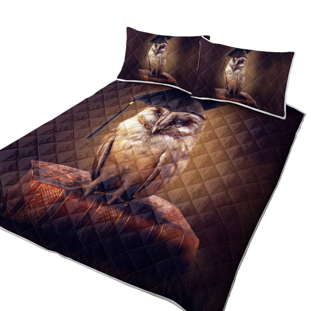 Cool Graduated Owl Quilts for sale