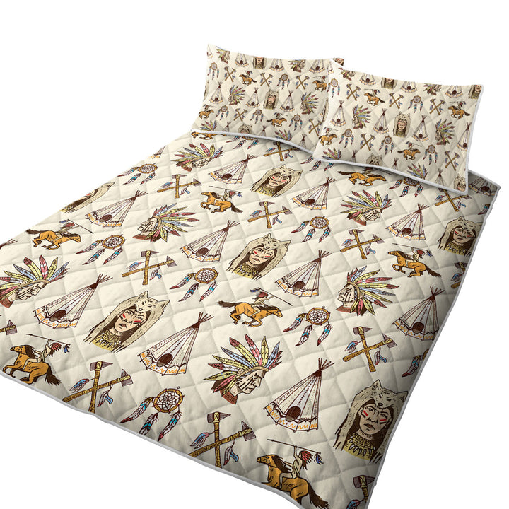 Cool Native American Pattern Quilt