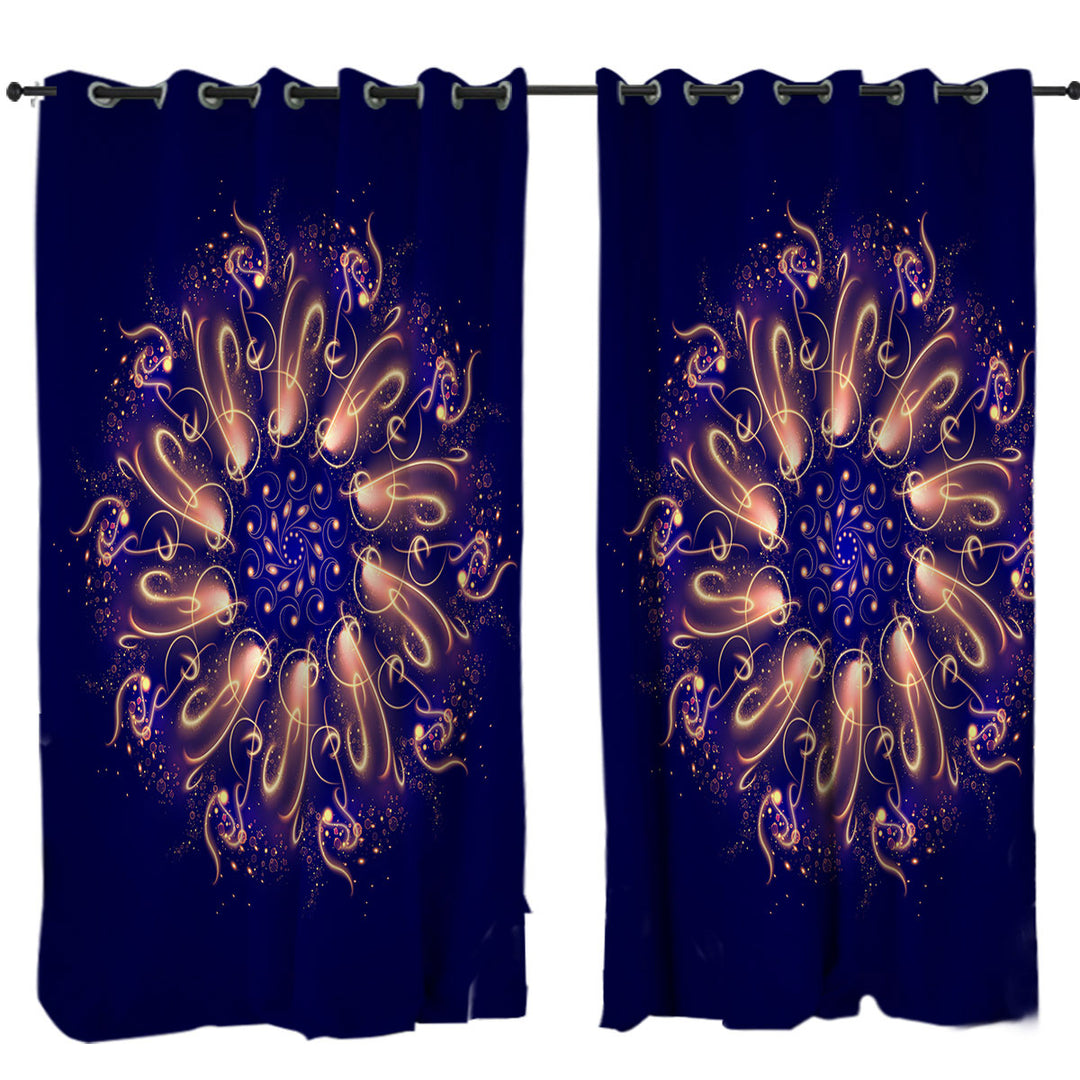 Cool Sparks Circle Curtains