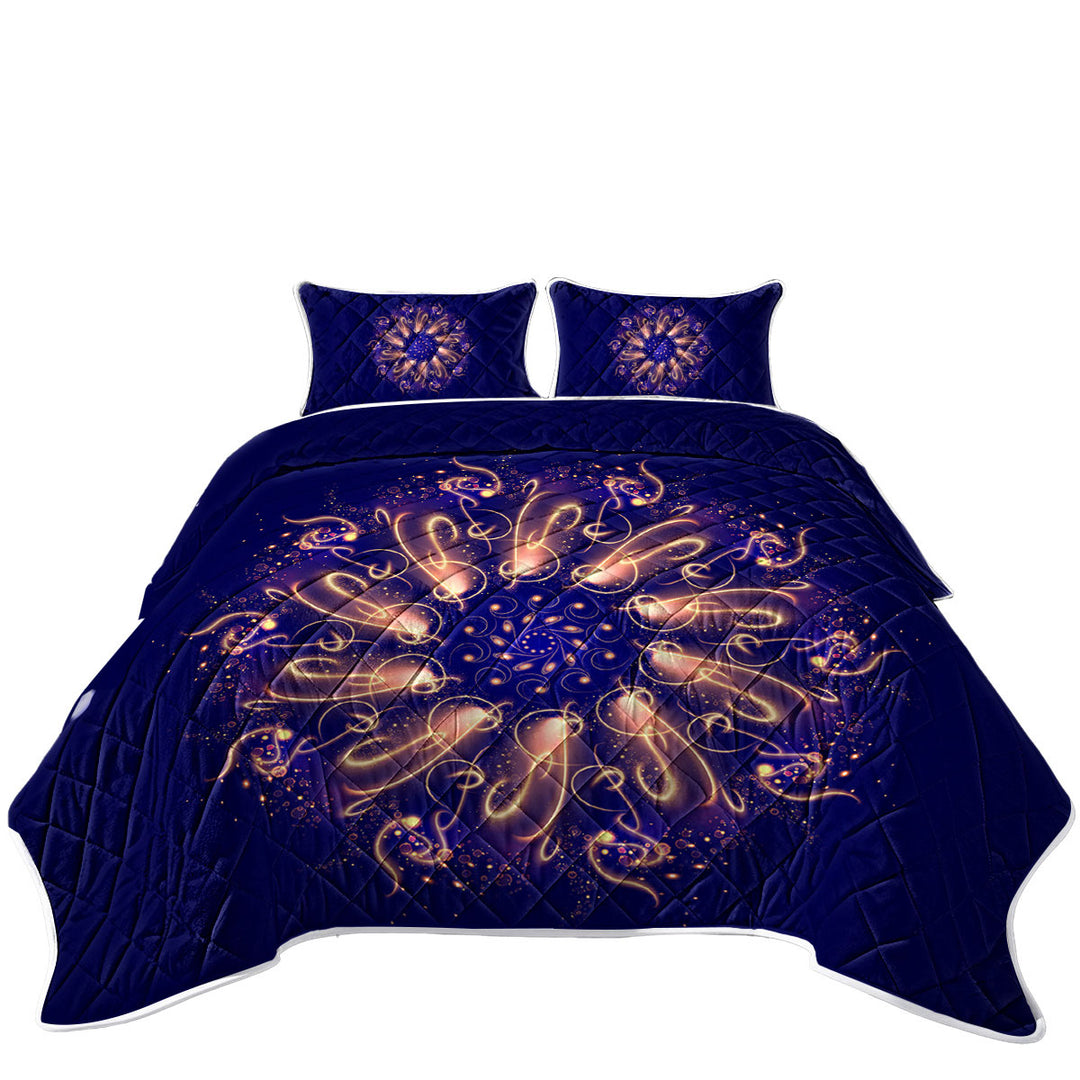 Cool Sparks Circle Quilts