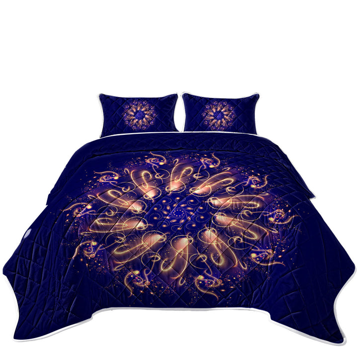 Cool Sparks Circle Quilts