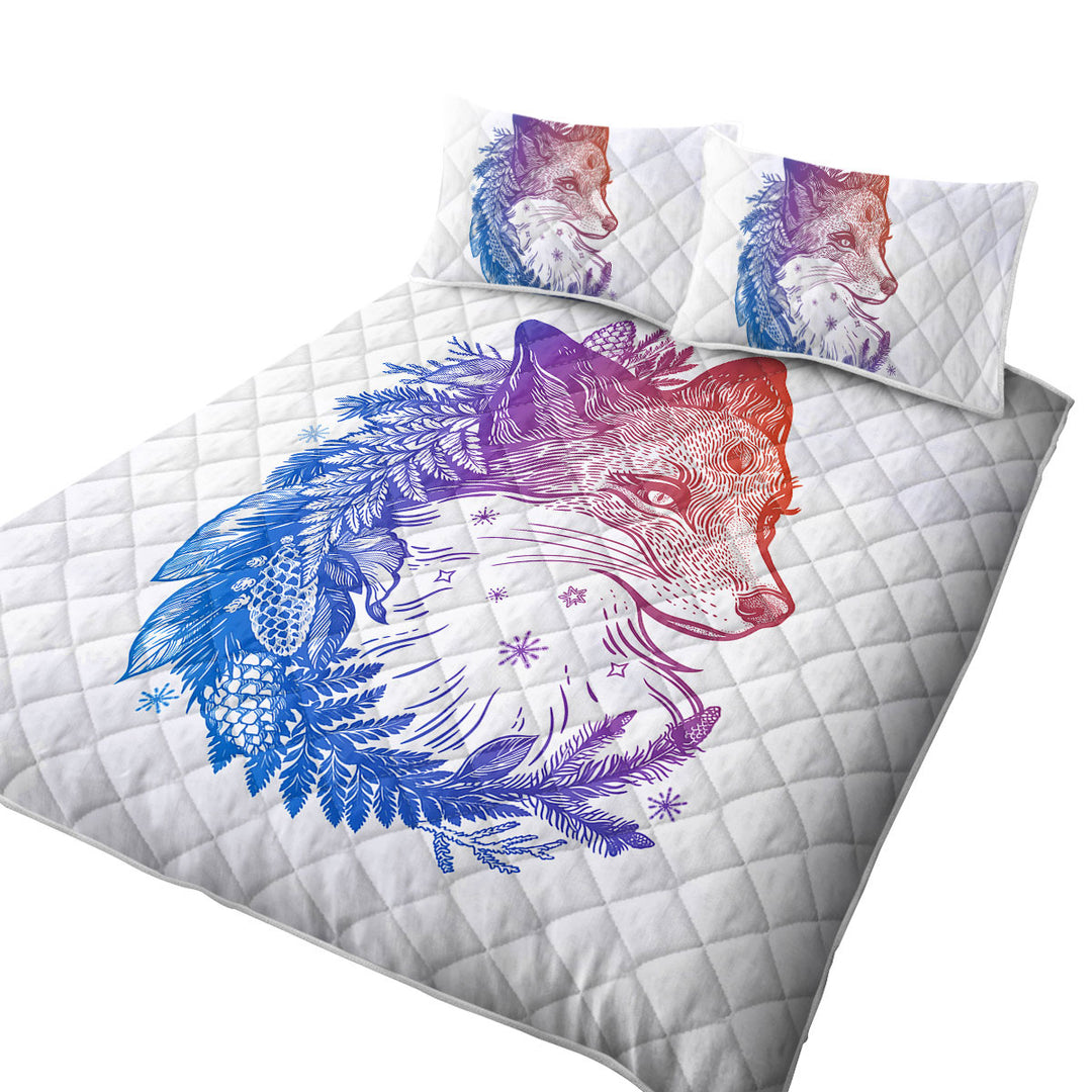 Coverlet with Wild Fox Spirit