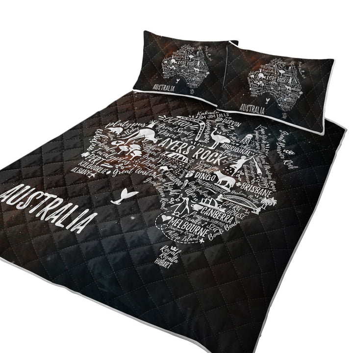 Coverlets with Cool Aussies The Australian Continent