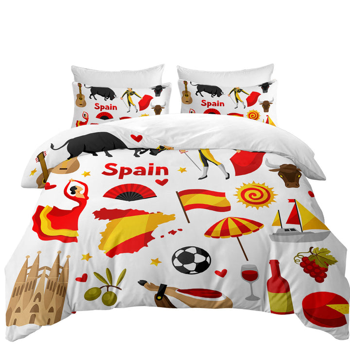 Coverlets with Cool Pattern Spain Attractions